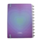 Caderno Inteligente Grande Silver Love 80 Folhas 01un