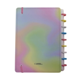 Caderno Inteligente Médio 190x255mm Candy Splash 80fls 01un