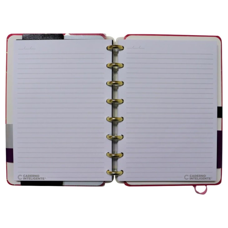 Caderno Inteligente Médio 190x255mm Golden Love 80fls 01un