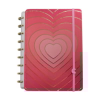 Caderno Inteligente Médio 190x255mm Golden Love 80fls 01un