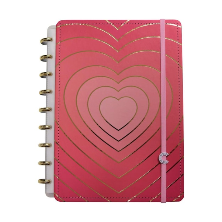 Caderno Inteligente Médio 190x255mm Golden Love 80fls 01un