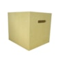 Caixa Com Alca Organizadora 30X26X25 Mdf 6Mm Madeira Marpax