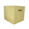 Caixa Com Alca Organizadora 30X26X25 Mdf 6Mm Madeira Marpax