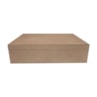 Caixa Com Dobradica Multiuso Com Divisorias 32X23X8 Mdf Madeira Marpax