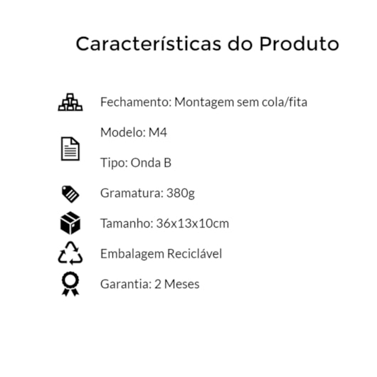 Caixa de Papelão para correios M4 36x13x10cm Marpax 50 un Caixa de Papelão para correios M4 36x13x10cm Marpax 50 un