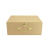 Caixa Maleta Com Dobradica E Fecho 35X27X14 Mdf Madeira Marpax