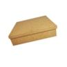 Caixa Quadrada Tampa De Sapato 30X30X5 Mdf Madeira Marpax