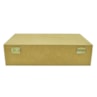 Caixa Retangular Com Fecho E Dobradica 25X16X6 Mdf Madeira Marpax