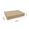Caixa Retangular Dobradica E Divisorias 30X20X5 Mdf 6Mm Madeira Marpax