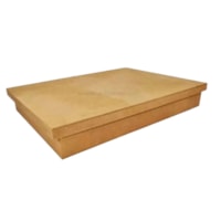 Caixa Retangular Tampa De Sapato 25X20X5 Mdf Madeira Marpax