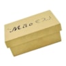 Caixa Retangular Tampa Sapato Mae 18X11,5X6,5 Mdf Madeira Marpax