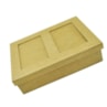 Caixa Tampa Sapato 2 Fotos Recordacoes 26X19X6,5 Mdf Madeira Marpax
