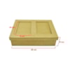 Caixa Tampa Sapato 2 Fotos Recordacoes 26X19X6,5 Mdf Madeira Marpax