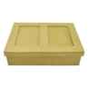 Caixa Tampa Sapato 2 Fotos Recordacoes 26X19X6,5 Mdf Madeira Marpax