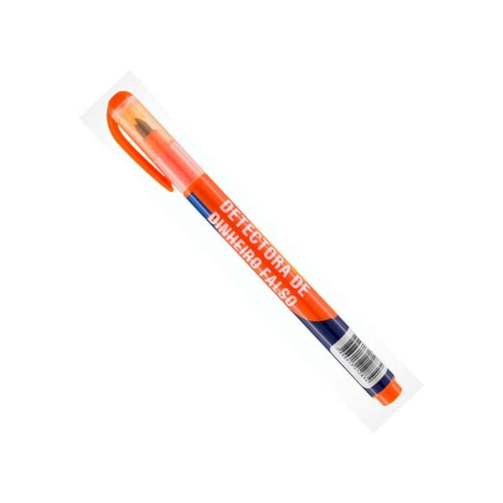Caneta Detectora de Dinheiro Falso 11x172mm BRW com 01un