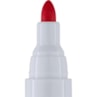 Caneta para Quadro Branco Vermelho ponta redonda BRW 12un