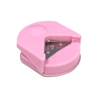 Canteadeira portátil Rosa para fazer cantos arredondados 5mm