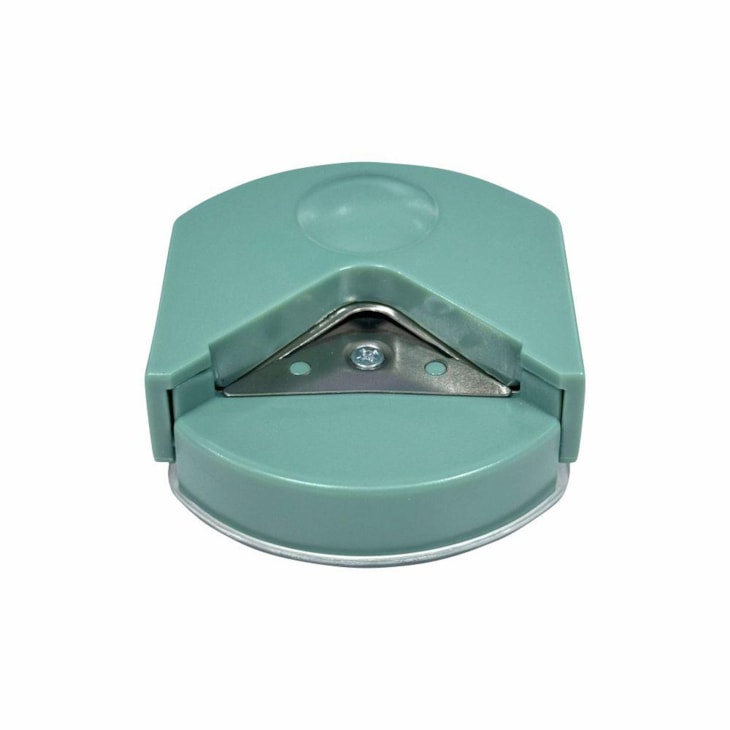 Canteadeira portátil Verde para fazer cantos arredondados 5mm