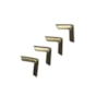 Cantoneira Para Encadernação 20mmx20mm Dourado 04un
