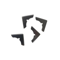 Cantoneira para Encadernação 24mm G Prata Marpax com 04un