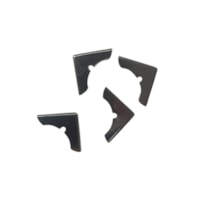 Cantoneira para Encadernação 24x24mm Cor Prata Marpax 04un