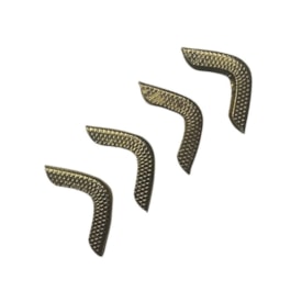 Cantoneira para Encadernação (30mm) G Dourado Marpax 04un