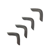 Cantoneira para Encadernação 30mm G Prata Marpax com 04un