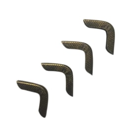 Cantoneira para Encadernação 40mm x40mm G Ouro Velho 04un