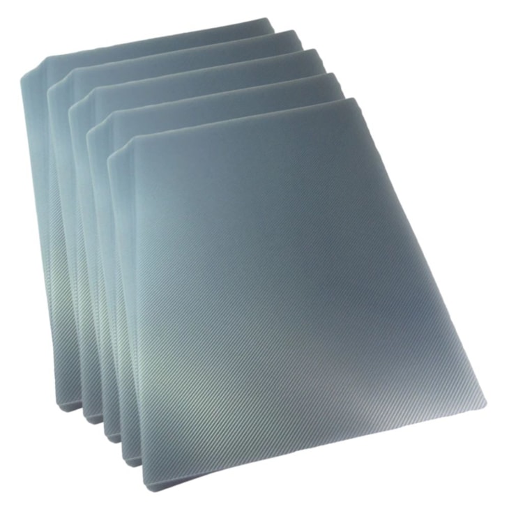 Capa Encadernação A4 Transparente Azulada Line PP 0,30 50un