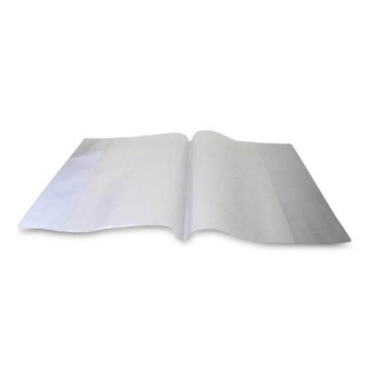 Capa para Diário de Classe Incolor 254x322mm Plastpark 50un Capa para Diário de Classe Incolor 254x322mm Plastpark 50un