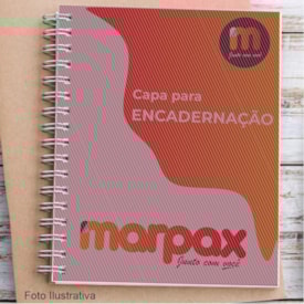 Capa para Encadernação A4 Vinho Line Frente PP 0,30 100un