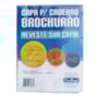 Capa Pronta para Caderno Brochurrão 440x290mm PVC - 05un