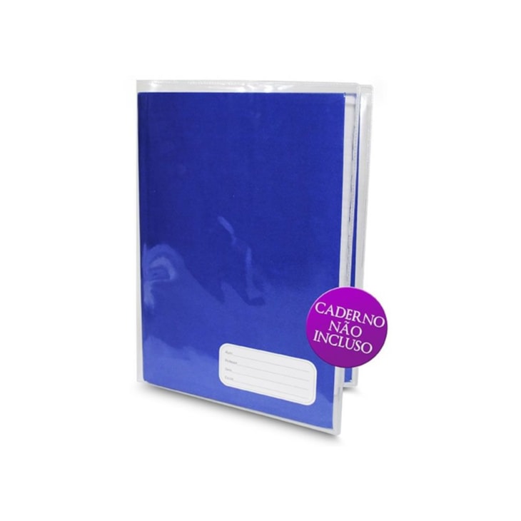 Capa Pronta para Caderno Brochurrão 440x290mm PVC - 05un