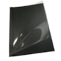Capa Térmica Crystal Paper Preta A4 10mm 91 à 120fls 05un