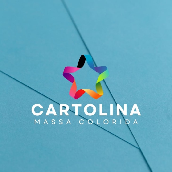 Cartolina 150g 305x305mm Cor Azul Marpax Pacote com10fls