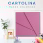 Cartolina 240g 480x660mm Cor Rosa Marpax Pacote com 10fls
