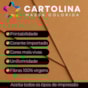 Cartolina 240g 480x660mm Ocre Marpax 10fls
