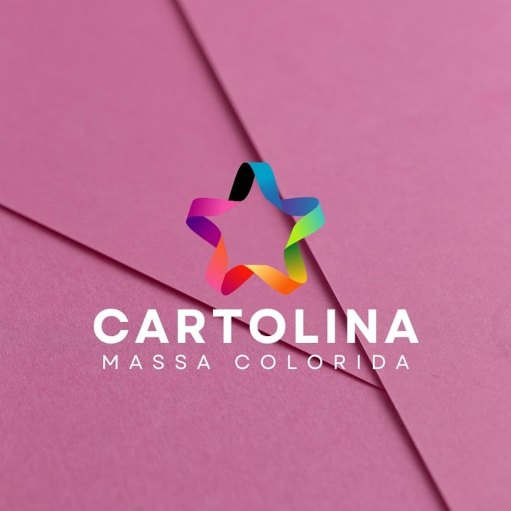 Cartolina 240g A4 210x297mm Cor Rosa Marpax Pacote com 10fls