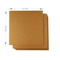 Chapa de Papelão Ondulado 67x61cm Marpax 80un