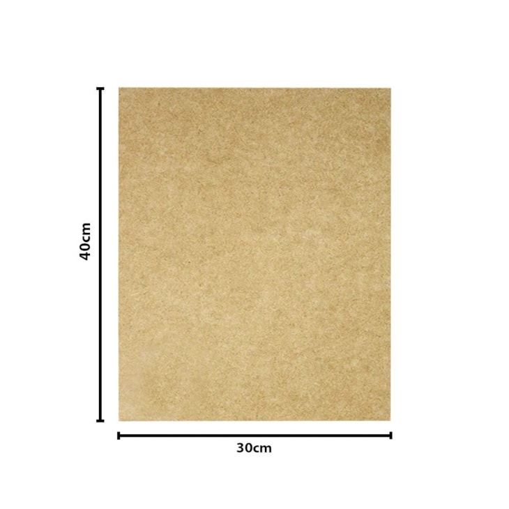 Chapa MDF Cru 30x40cm 3mm Quadros Artesanato Marpax 1un