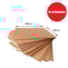 Chapa MDF Cru A2 40x60cm 5 uni 3mm Quadros Artesanato Marpax