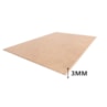 Chapa MDF Cru A2 40x60cm 5 uni 3mm Quadros Artesanato Marpax