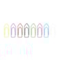 Clips de Papel Colorido nº 2.0 BRW com 50 unidades