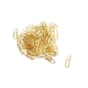 Clips de Papel Dourado nº 5 BRW com 200 unidades