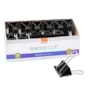 Clips para Papel Binder BRW Preto 19mm 12 Und