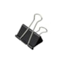 Clips para Papel Binder Metal Cor Preto 19mm BRW com 12un