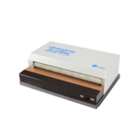 Colocadora de Espiral Elétrica Cinza para Encadernação 23mm