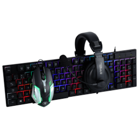 Combo Gamer - Teclado, Mouse e Headset Bright