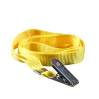 Cordão para Crachá com Jacaré Amarelo 12mm Marpax com 10un
