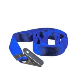 Cordão para Crachá com Jacaré Azul Royal 12mm Marpax 10un